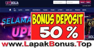 UPBOLA – WELCOME BONUS DEPOSIT 50% SPORTSBOOK MEMBER BARU